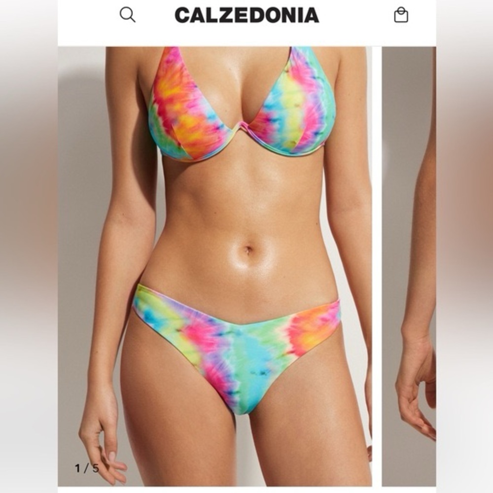Women’s Calzedonia Orlando tie dye swimsuit like- new